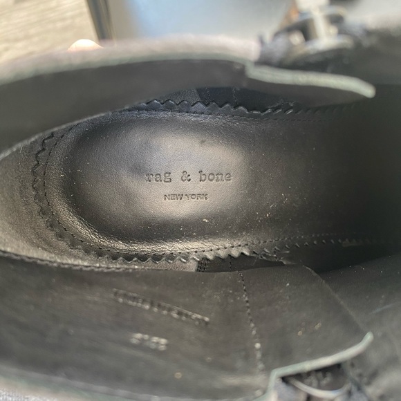 Rag & Bone Grey Suede Boots - Picture 4 of 5